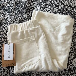 Easy Peasy Kids Cream Casual Bottoms